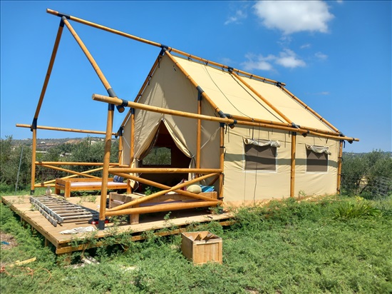 תמונה 4 ,אוהל גלמפינג למכירה בבנימינה-גבעת עדה מבנים ניידים  צימר