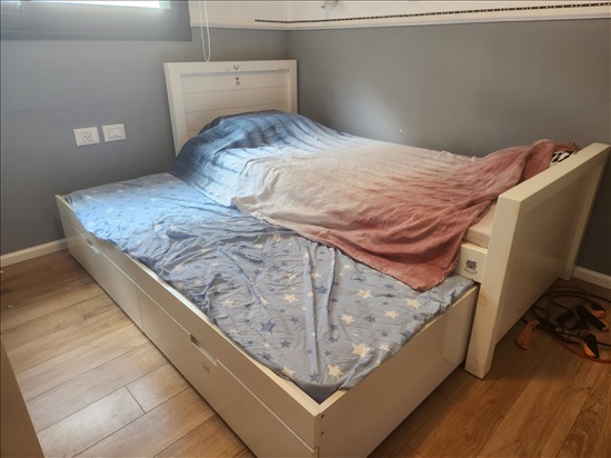 תמונה 2 ,מיטת יחיד עם מיטת חבר למכירה בפתח תקווה ריהוט  מיטות