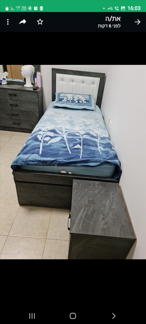 תמונה 3 ,מיטה יהודית ושידות למכירה בנתניה ריהוט  מיטות