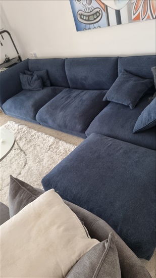 תמונה 4 ,ספה יוקרתית כחולה למכירה בראשון לציון ריהוט  ספות