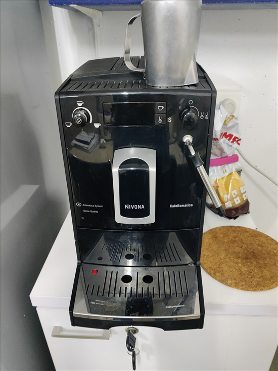 תמונה 1 ,מכונת קפה אוטומטית  למכירה ברמת גן מוצרי חשמל  מכונת קפה