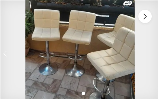 תמונה 1 ,4 כסאות בר  למכירה באכסאל ריהוט  כורסאות