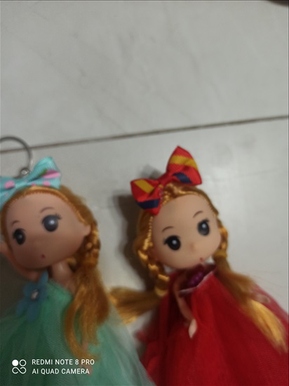 תמונה 1 ,2 בובות  למכירה ביבנה לתינוק ולילד  משחקים וצעצועים