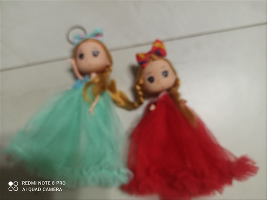 תמונה 2 ,2 בובות  למכירה ביבנה לתינוק ולילד  משחקים וצעצועים