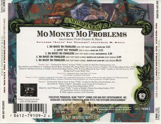 תמונה 2 ,Notorious Big Mo Money Mo Prob למכירה ברמת השרון אספנות  תקליטים ודיסקים