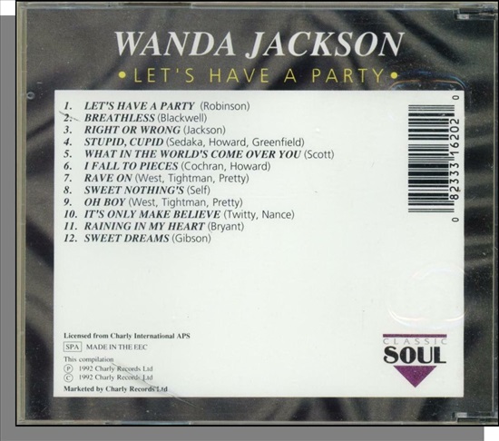 תמונה 2 ,Wanda Jackson Let's Have a Par למכירה ברמת השרון אספנות  תקליטים ודיסקים