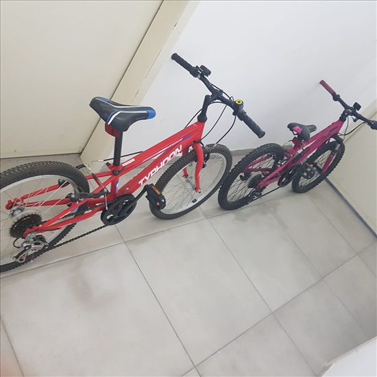 תמונה 1 ,2 זוגות אופניים למכירה ביהוד מונוסון אופניים  אופני ילדים