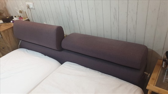 תמונה 3 ,מיטה זוגית מתכווננת עם ארגז מצ למכירה בקיבוץ מעברות ריהוט  מיטות