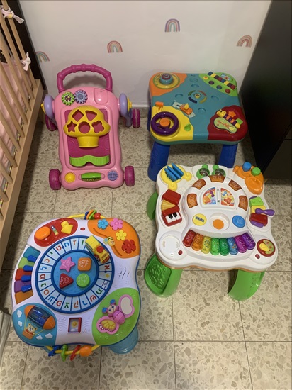 תמונה 3 ,שולחן פעילות חדש בקופסא למכירה בקרית מוצקין לתינוק ולילד  משחקים וצעצועים