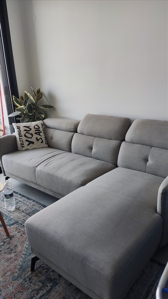 תמונה 2 ,ספה עם שזלונג למכירה בצורית ריהוט  כורסאות טלוויזיה