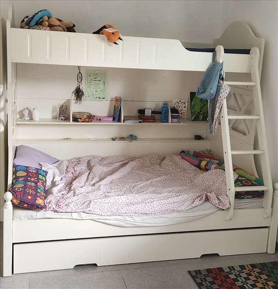 תמונה 1 ,מיטת קומותיים למכירה בשדה נחמיה ריהוט  ריהוט לחדרי ילדים