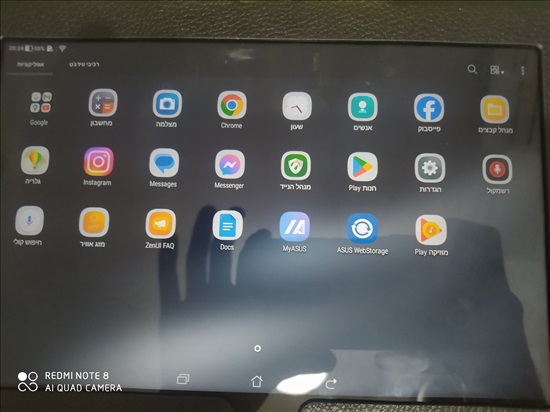 תמונה 2 ,Asus zenpad 10 z301  למכירה באשדוד מחשבים וציוד נלווה  טאבלט Tablet