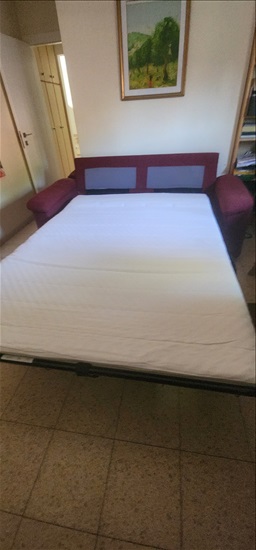 תמונה 1 ,ספה הופכת מיטה זוגית מעולה חדש למכירה בבני דרור ריהוט  ספות