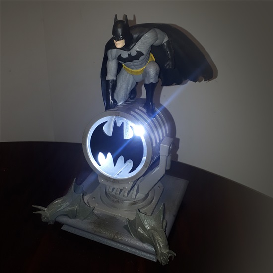 תמונה 2 ,מנורת לילה מהממת של באטמן למכירה בחיפה מוצרי חשמל  תאורה ונברשות