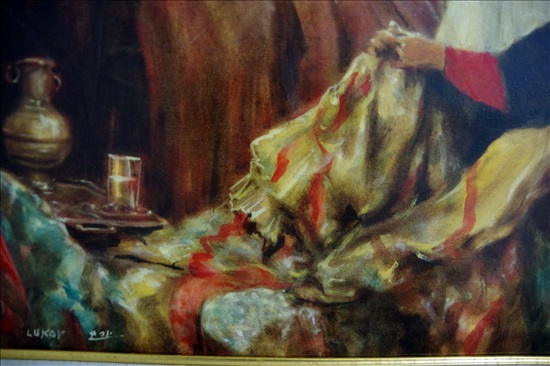 תמונה 2 ,ציור שמן על בד, יורם לוקוב למכירה ברמלה אומנות  ציורים