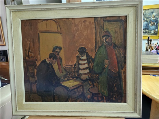 תמונה 2 ,אבי שורץ, משחקים שש בש למכירה ברמלה אומנות  ציורים