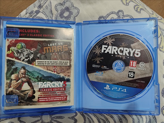 תמונה 2 ,FAR CRY 5, משחק PS4  למכירה בראשון לציון משחקים וקונסולות  פלייסטיישן 4