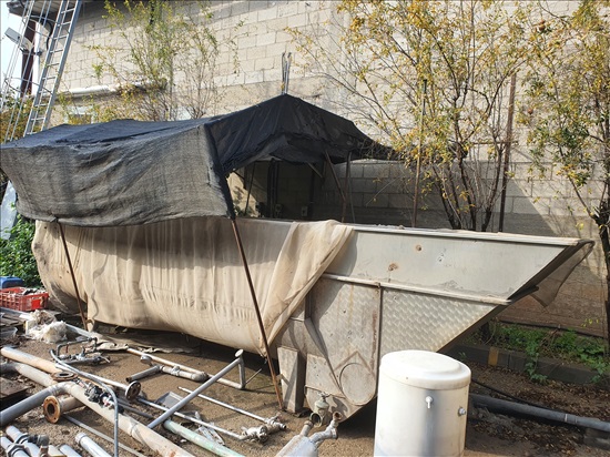 תמונה 1 ,"אמבטיה" נירוסטה למכירה במסילות ציוד לתעשייה  מיכלים וחביות