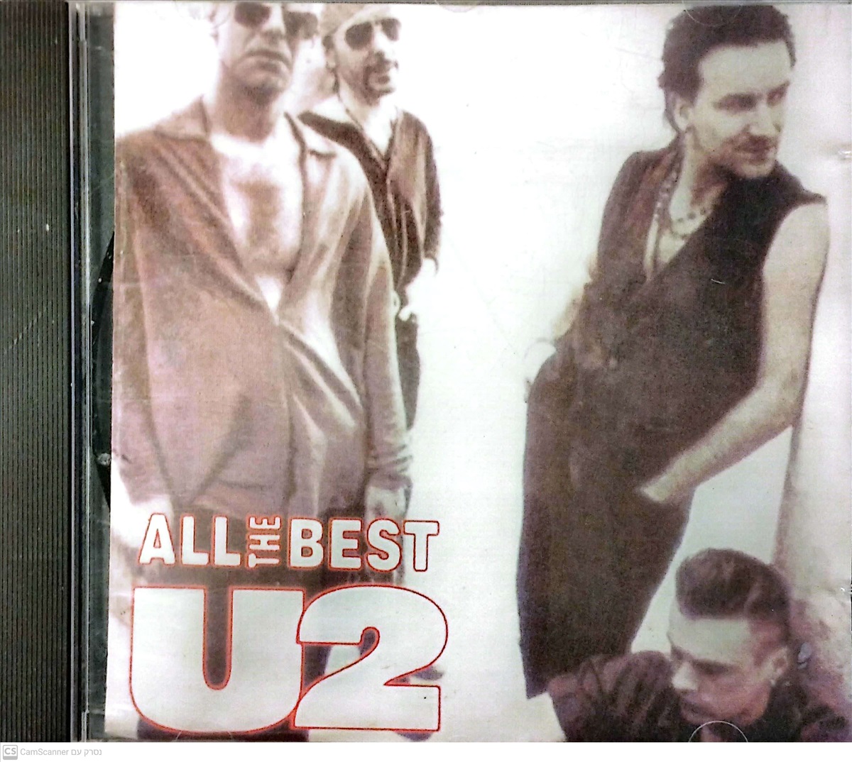 תמונה 1, U2 All The Best למכירה ברמת השרון | אספנות  תקליטים ודיסקים