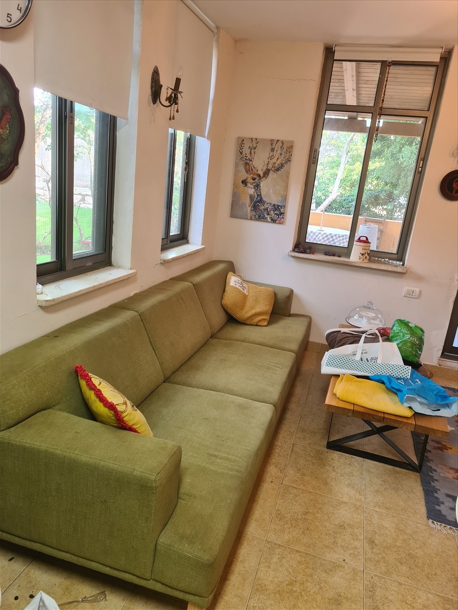 תמונה 1, ספה גדולה 3 מטר מתנקה בקלות  למכירה באלישמע | ריהוט  ספות