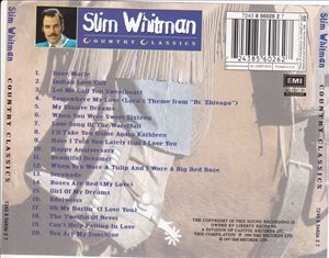 אספנות - Slim Whitman Country Class... 