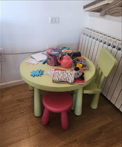 שולחן וכיסאות לגיל גן 