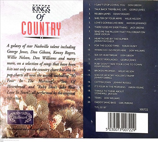 תמונה 2, Kings of Country למכירה ברמת השרון | אספנות  תקליטים ודיסקים