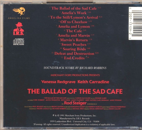 תמונה 2, The Ballad of the Sad Cafe למכירה ברמת השרון | אספנות  תקליטים ודיסקים