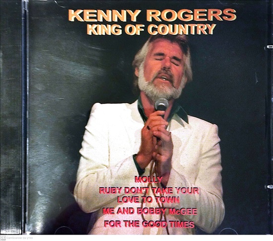 תמונה 1 ,Kenny Rogerers King of Country למכירה ברמת השרון אספנות  תקליטים ודיסקים