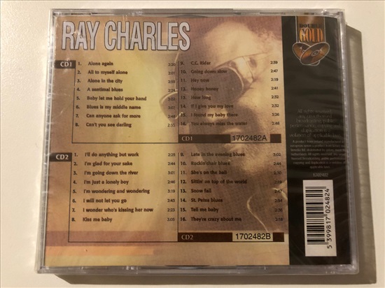 תמונה 2 ,Ray Charle 2 CD למכירה ברמת השרון אספנות  תקליטים ודיסקים