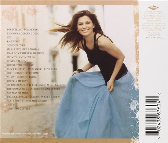 תמונה 2 ,Shania Twain Greatest Hits למכירה ברמת השרון אספנות  תקליטים ודיסקים