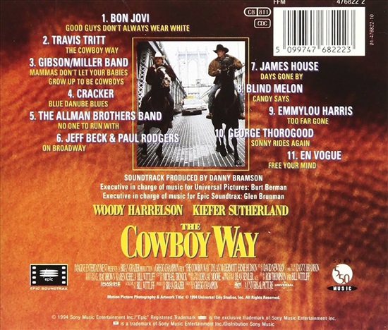 תמונה 2 ,The Cowboy Way למכירה ברמת השרון אספנות  תקליטים ודיסקים