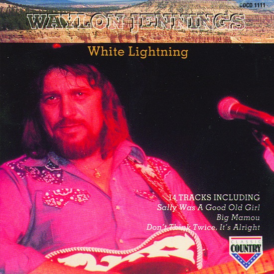 תמונה 1 ,Waylon Jennings White Lightnin למכירה ברמת השרון אספנות  תקליטים ודיסקים