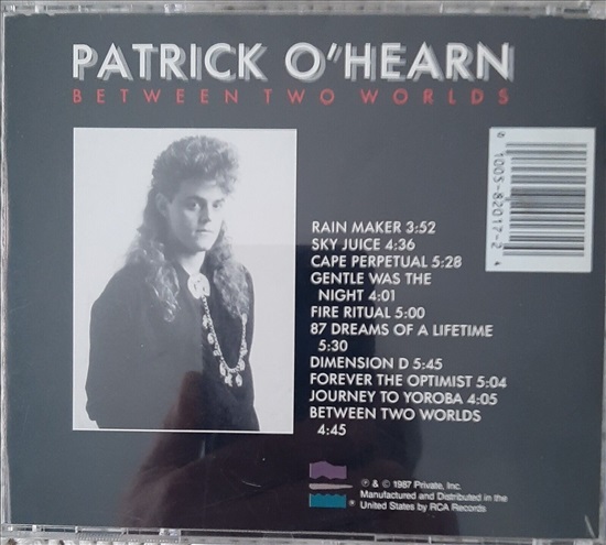 תמונה 2 ,Patrick O'hearn Between Two Wo למכירה ברמת השרון אספנות  תקליטים ודיסקים