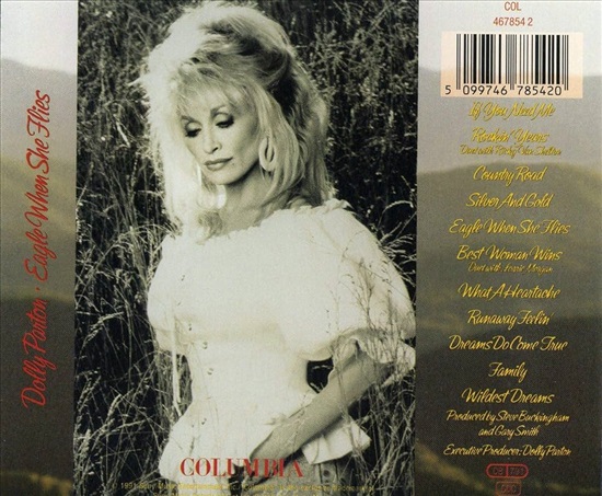 תמונה 2 ,Dolly Parton Egle When She Fli למכירה ברמת השרון אספנות  תקליטים ודיסקים