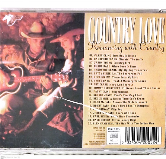 תמונה 2 ,Country Love Romancing with Co למכירה ברמת השרון אספנות  תקליטים ודיסקים