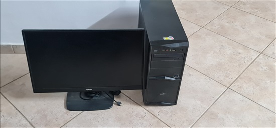 תמונה 1 ,מחשב נייח עם מסך כבלים ותוכנות למכירה בבית שמש מחשבים וציוד נלווה  מחשב