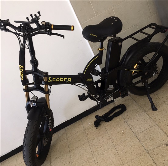 תמונה 1 ,קוברה דגם 2022 ביג פאט  למכירה באשדוד אופניים  אופניים חשמליים