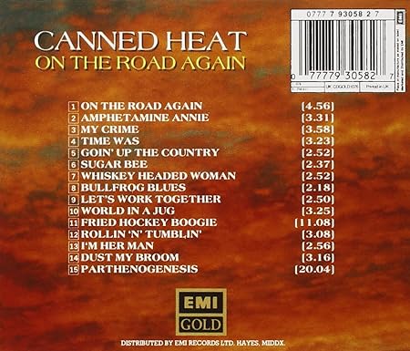 תמונה 2 ,Canned Heat On the Road Again למכירה ברמת השופט אספנות  תקליטים ודיסקים