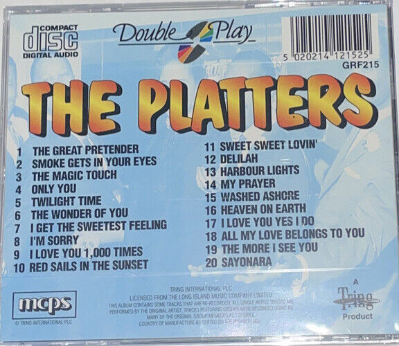 תמונה 2 ,The Platters Greatest Hits למכירה ברמת השרון אספנות  תקליטים ודיסקים