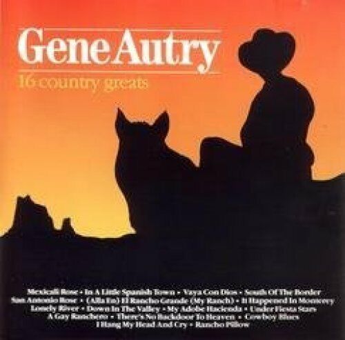תמונה 1 ,Gene Autry 16 Country Greats למכירה ברמת השרון אספנות  תקליטים ודיסקים