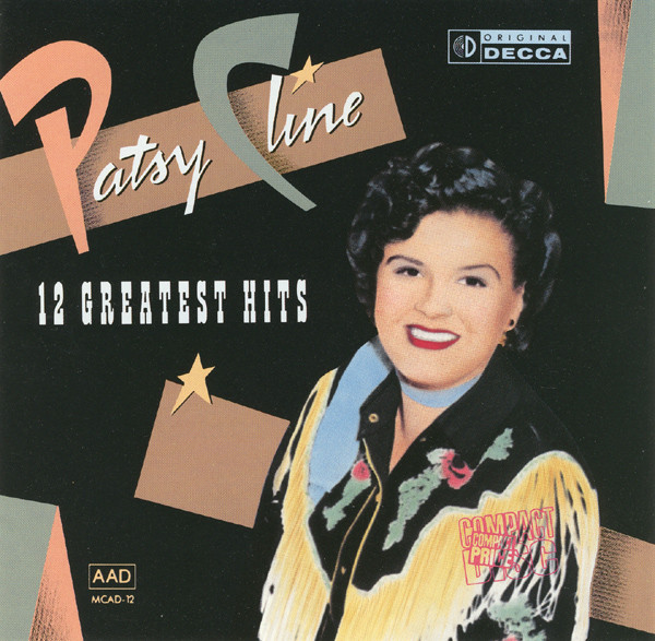 תמונה 1 ,Patsy Cline 12 Greatest Hits למכירה ברמת השרון אספנות  תקליטים ודיסקים