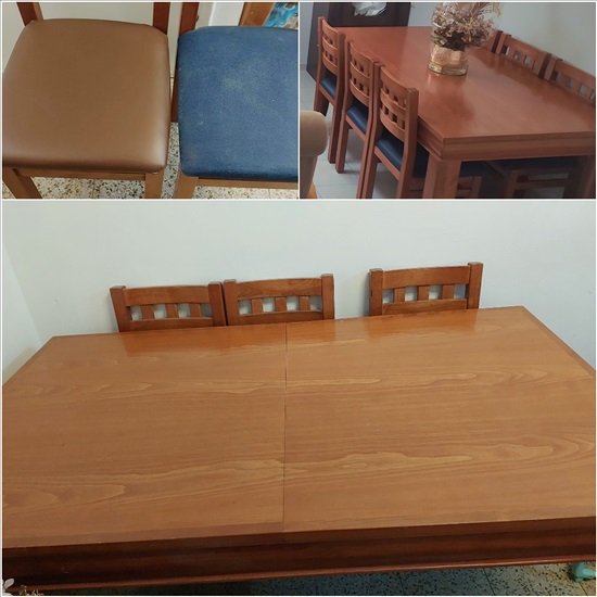 תמונה 1 ,שולחן וכסאות למכירה בבני ברק ריהוט  פינת אוכל