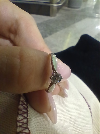 תמונה 2 ,טבעת אירוסין פלטינה יהלום טבעי למכירה בגבעתיים תכשיטים  טבעות