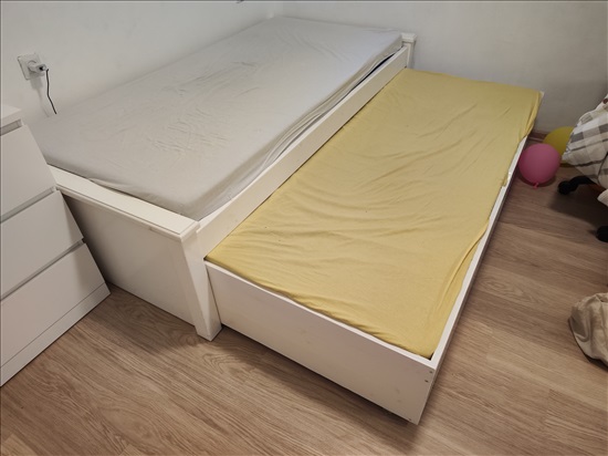 תמונה 1 ,מיטת נוער + מיטה נפתחת ומגירות למכירה בבית חשמונאי ריהוט  מיטות