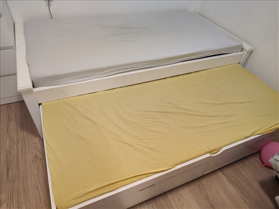 תמונה 2 ,מיטת נוער + מיטה נפתחת ומגירות למכירה בבית חשמונאי ריהוט  מיטות