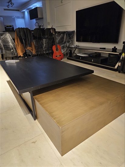 תמונה 2 ,שולחן מעצבים לסלון שני חלקים למכירה בפתח תקוה ריהוט  שולחנות