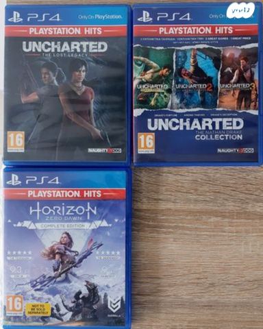 תמונה 1 ,Uncharted, horizon למכירה בנהריה משחקים וקונסולות  פלייסטיישן 4