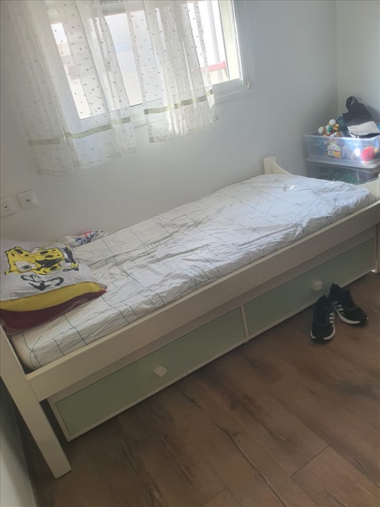 תמונה 1 ,מיטה 200\90, עם מיטת חבר למכירה ברחובות לתינוק ולילד  מיטות ולולים