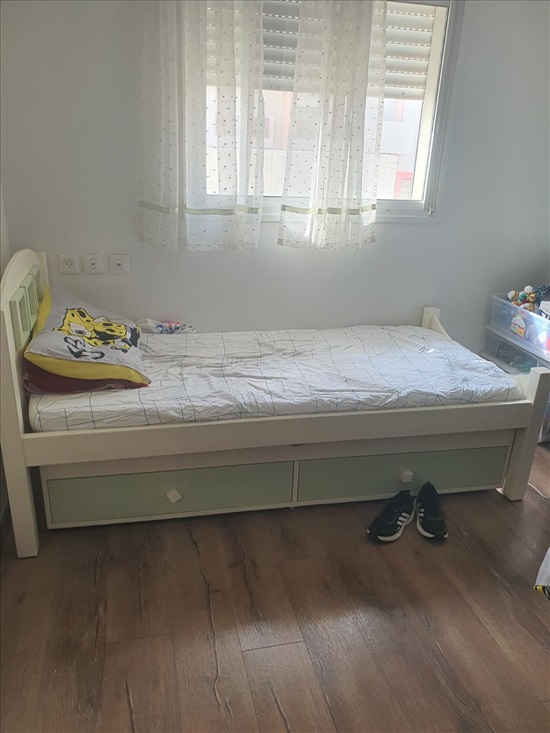 תמונה 3 ,מיטה 200\90, עם מיטת חבר למכירה ברחובות לתינוק ולילד  מיטות ולולים